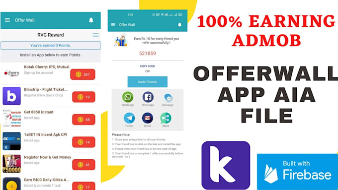 create earning website with offerwall, subscription, advertiser module