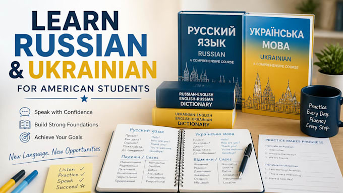 teach you russian or ukrainian