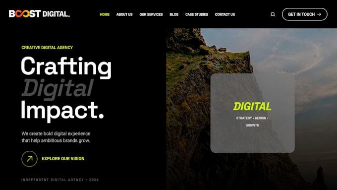 design responsive wordpress website with elementor