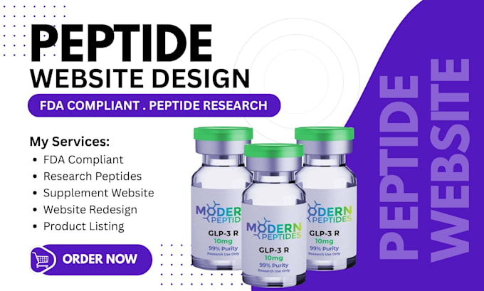 build peptide website peptide store research peptide supplement website peptide