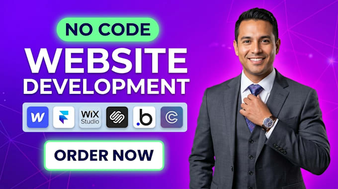 do no code website development with framer, bubble, and webflow