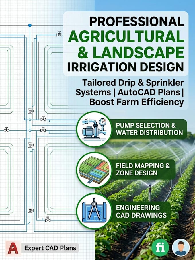 design agricultural irrigation systems
