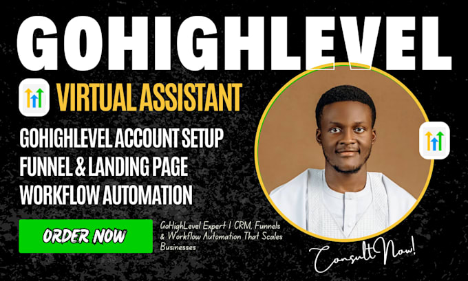 be go high level expert for gohighlevel setup go highlevel workflow automation