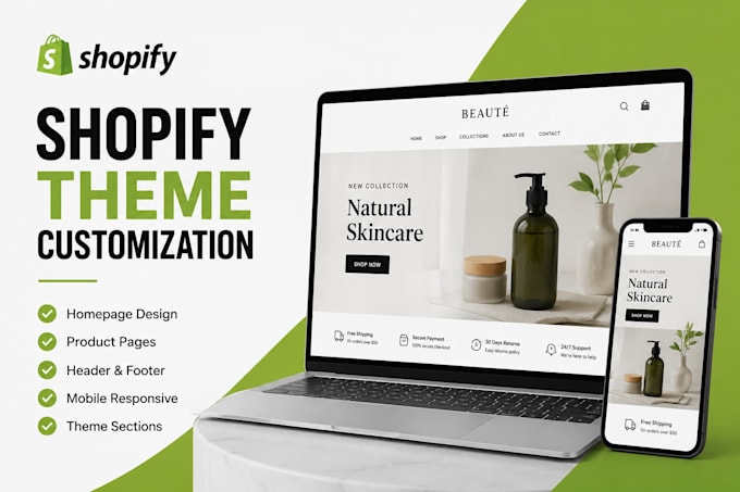 customize your shopify theme and create a professional store design