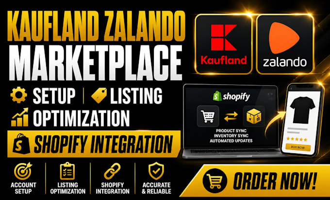 do kaufland zalando marketplace setup listing optimization shopify integration