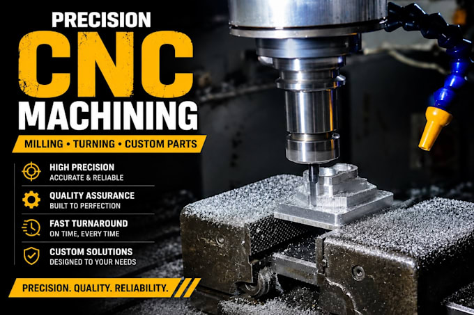 do cnc machining, milling, turning and precision parts
