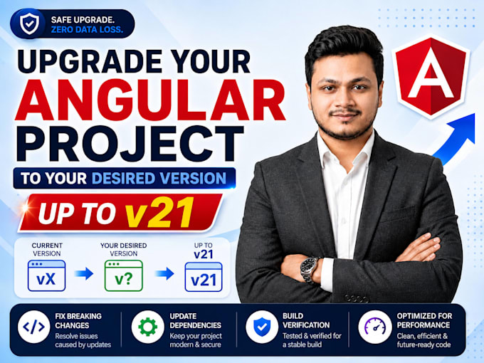 upgrade your angular project to your desired version up to v21