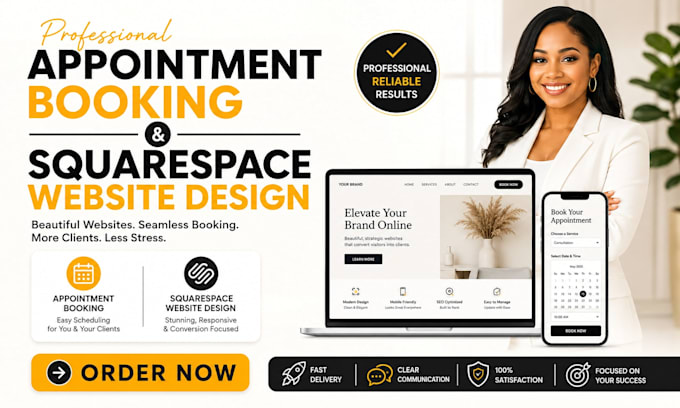 do appointment booking, acuity scheduling, vagaro and website design