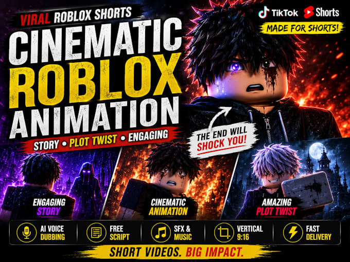 animation roblox youtube short editor