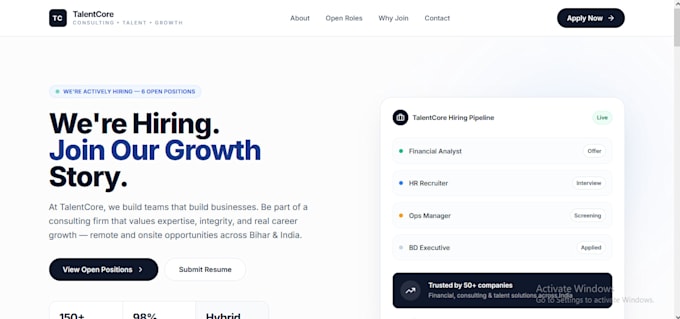 make website or software for any business