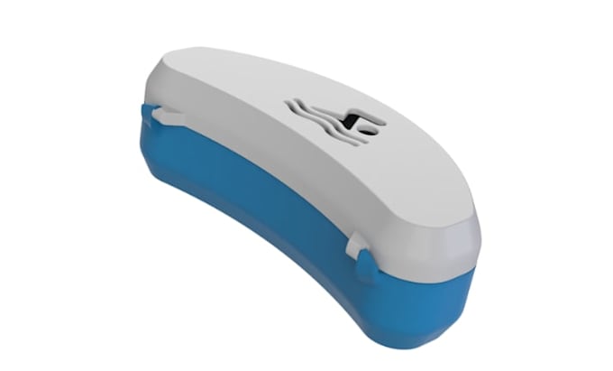 create snap fit design, plastic clips and living hinge for product enclosures