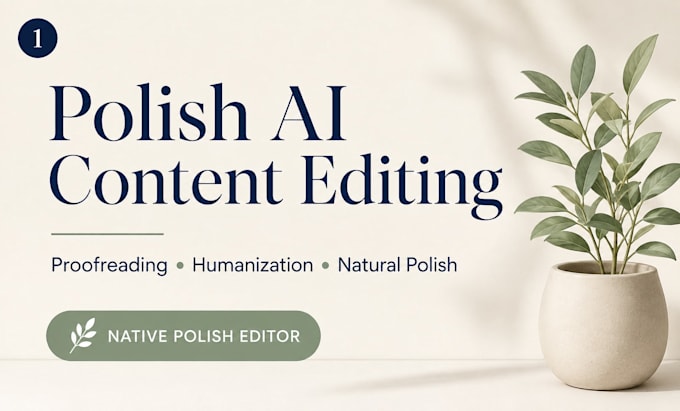 proofread and humanize your ai generated polish content