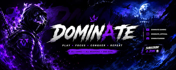 make a youtube banner