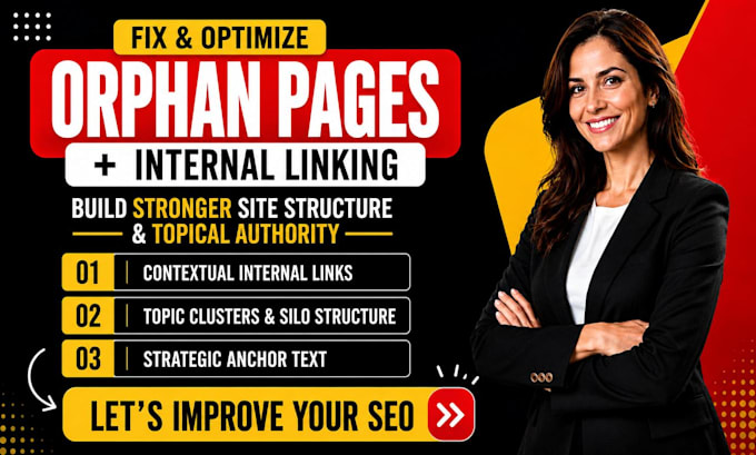 fix orphan pages and improve internal linking for SEO