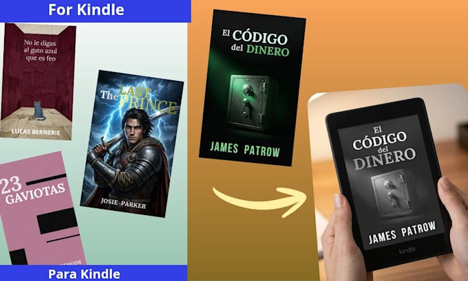 design the cover for your new kindle book