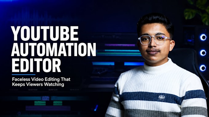 edit faceless youtube automation channel videos