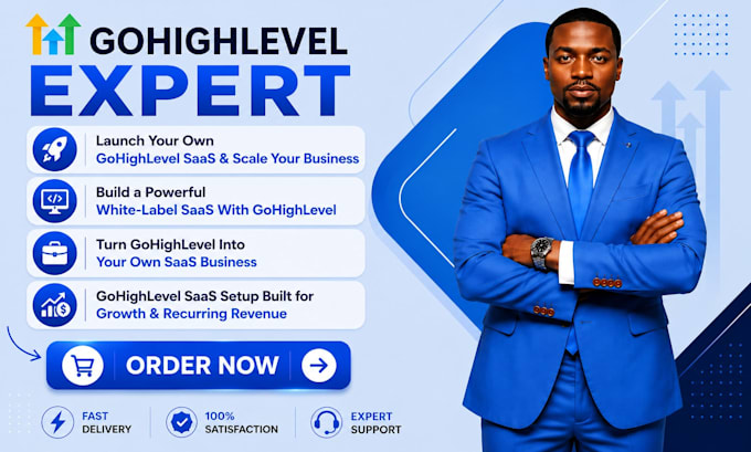 build gohighlevel saas website saas funnel and automation