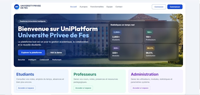 develop a custom web application