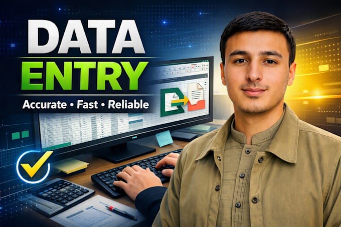 do accurate data entry