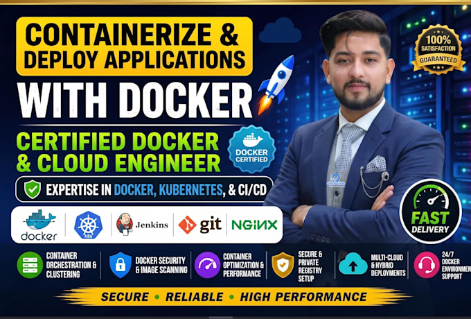 dockerize, configure, and deploy your application