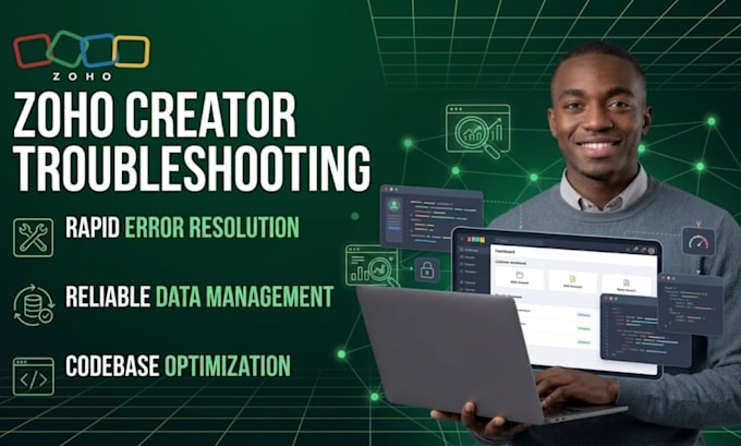 fix zoho creator app portal errors and issues