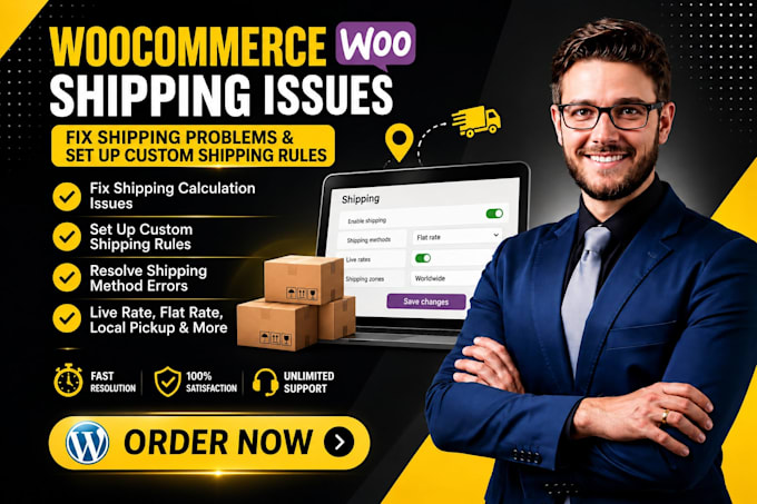 fix woocommerce shipping and setup custom shipping rules