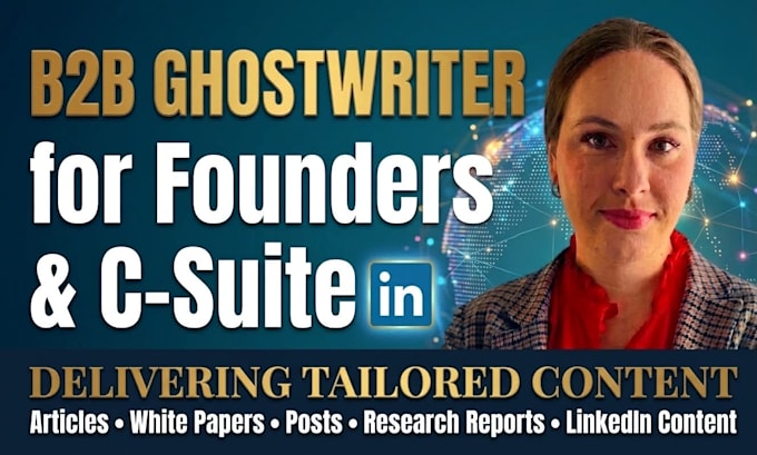 ghostwrite linkedin thought leadership for executives
