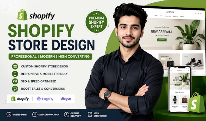 design a branded shopify store