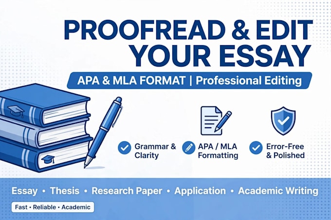 proofread thesis dissertation in apa 7th edition