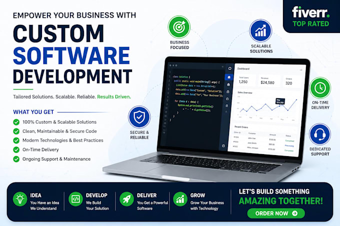 build custom software for your business