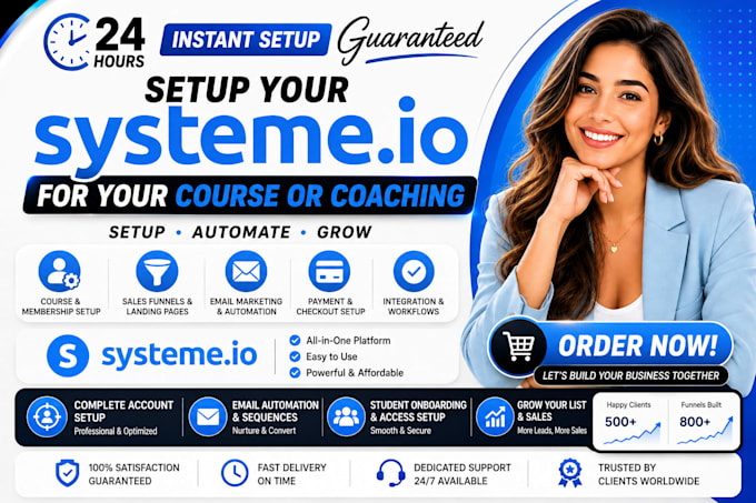 design systeme io website, systeme io online course, systeme io landing page