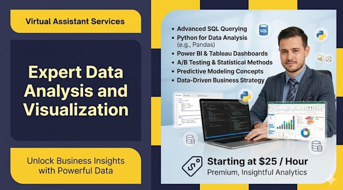 do data analysis, sql data cleaning, and power bi dashboard
