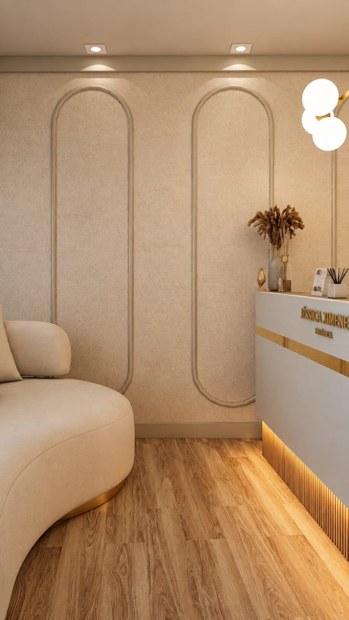 create a 3d beauty clinic
