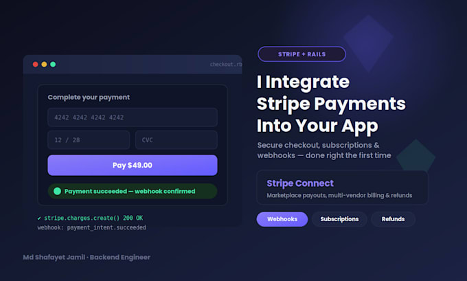 integrate stripe payments into your ruby on rails app