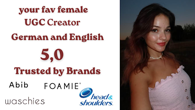be your favourite female ugc creator