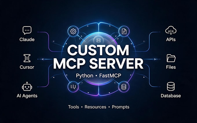 build custom mcp server for claude, cursor and ai agents