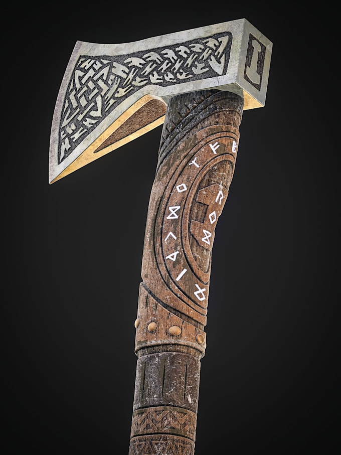 create realistic 3d game props and assets for your game