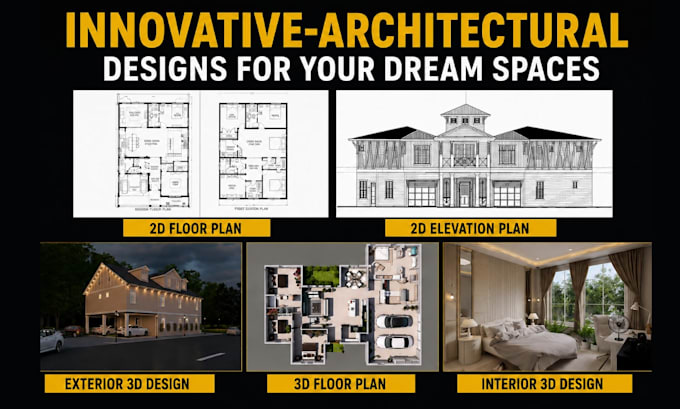 draw autocad 2d floor plans for renovation and construction