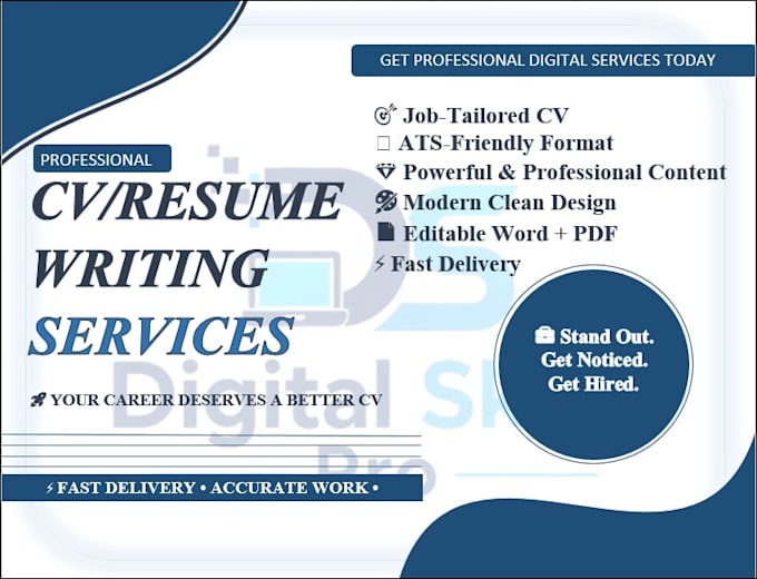 create a professional ats friendly CV resume