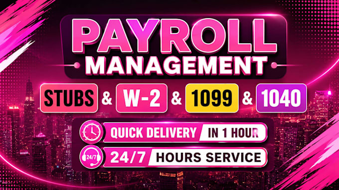 do stubs, form w2, 1040 and 1099 urgent fast