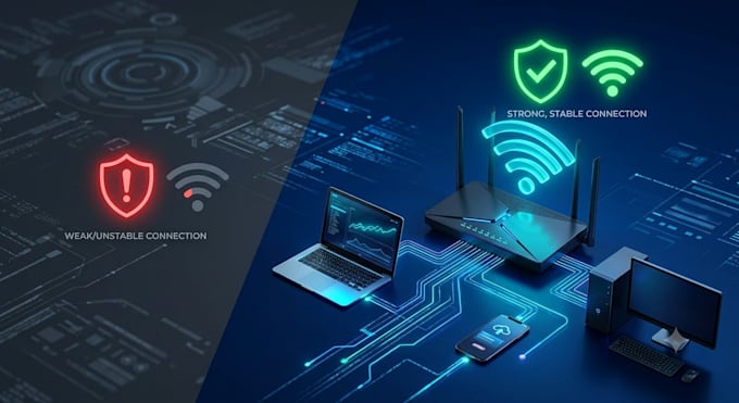 fix wifi network and internet connection problems