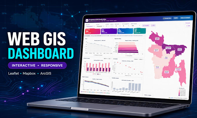build gis maps, webgis apps, interactive web maps