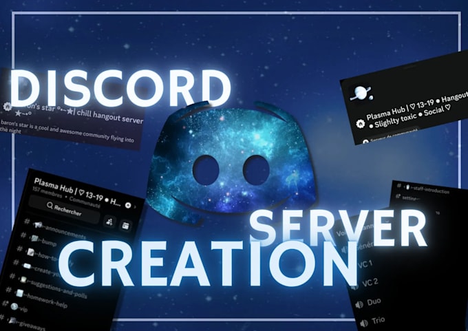 create a discord server for you