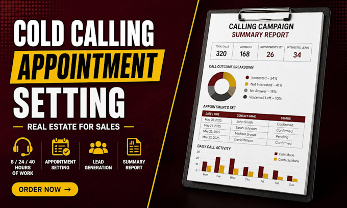 cold appointment setting and lead generation for call