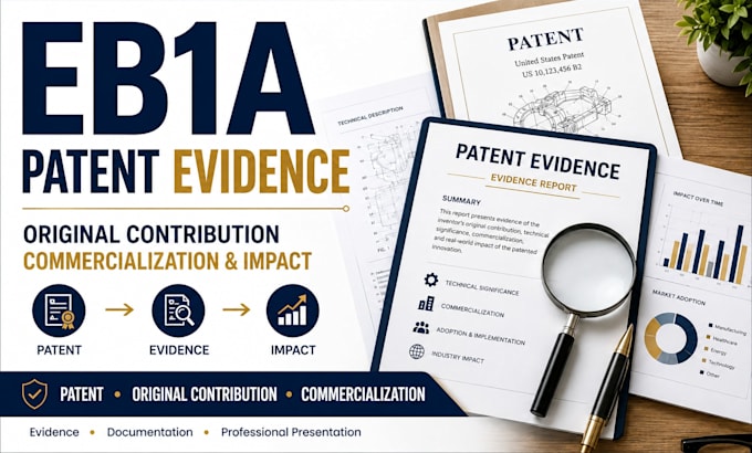 prepare and file a patent application for eb1