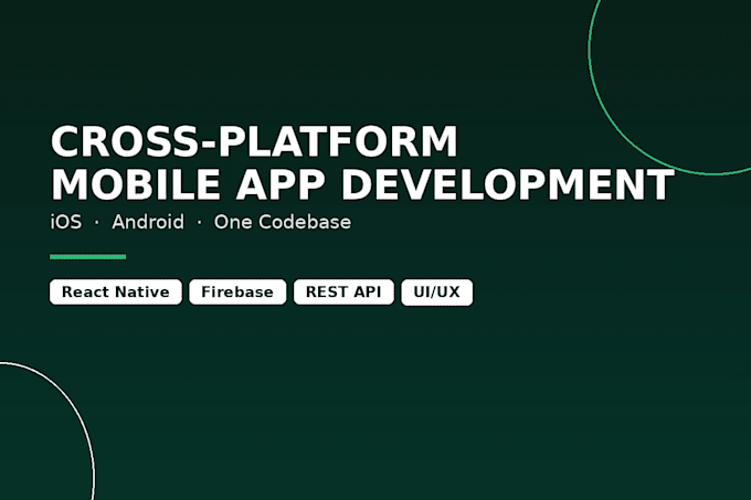 develop a react native mobile app for ios and android