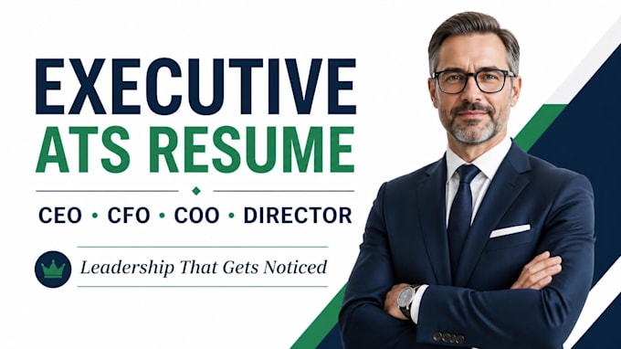 write an ats executive resume and CV
