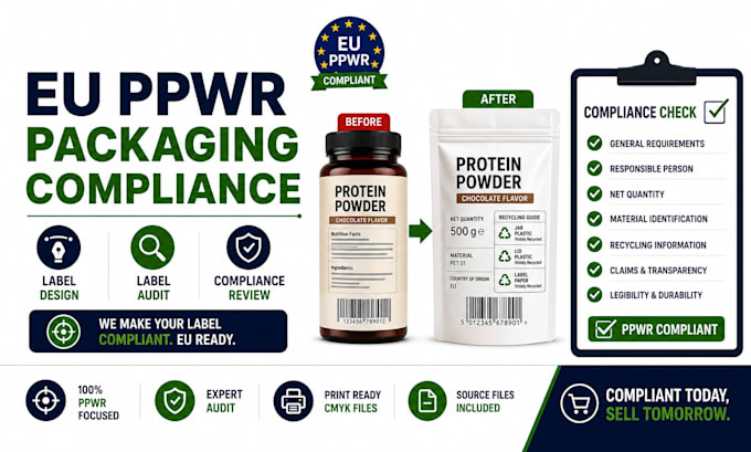 design audit your product label for eu ppwr packaging compliance