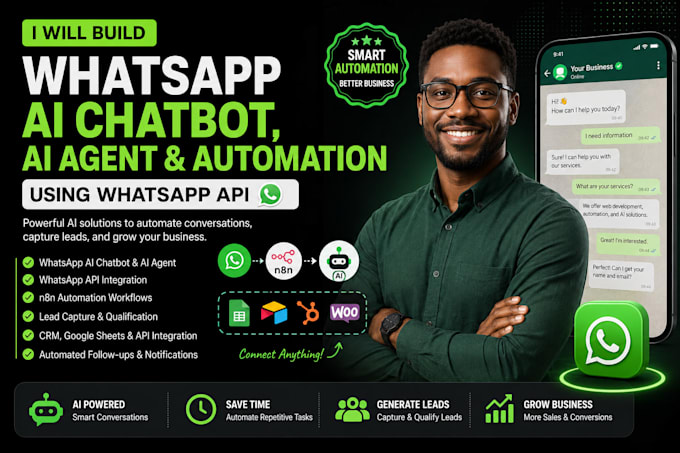 build whatsapp ai chatbot or whatsapp ai agent using whatsapp api n8n ai chatbot