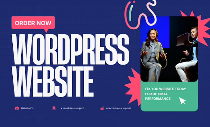 fix wordpress errors, bugs, and handle website updates website maintenance